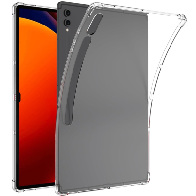 Tugevdatud turvalisus Kõva silikoon (TPU) kaaned - läbipaistev (Galaxy Tab S10 Ultra)