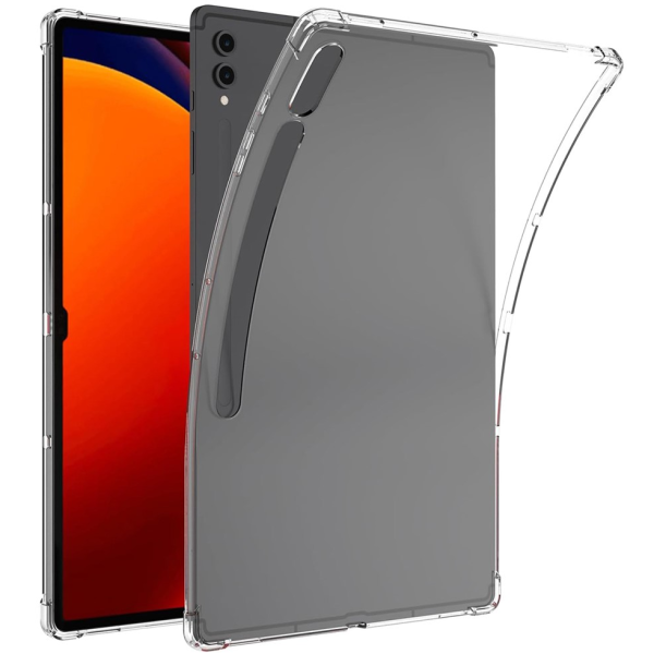 Tugevdatud turvalisus Kõva silikoon (TPU) kaaned - läbipaistev (Galaxy Tab S10 Ultra)