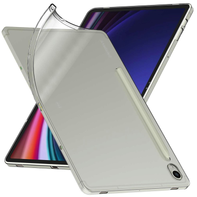 Pastiprinātas aizsardzības cieta silikona (TPU) apvalks - dzidrs (Galaxy Tab S10 Lite / S10 FE / S9 FE)