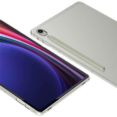 Sustiprintos apsaugos kieto silikono (TPU) dėklas - skaidrus (Galaxy Tab S10 Lite / S10 FE / S9 FE)