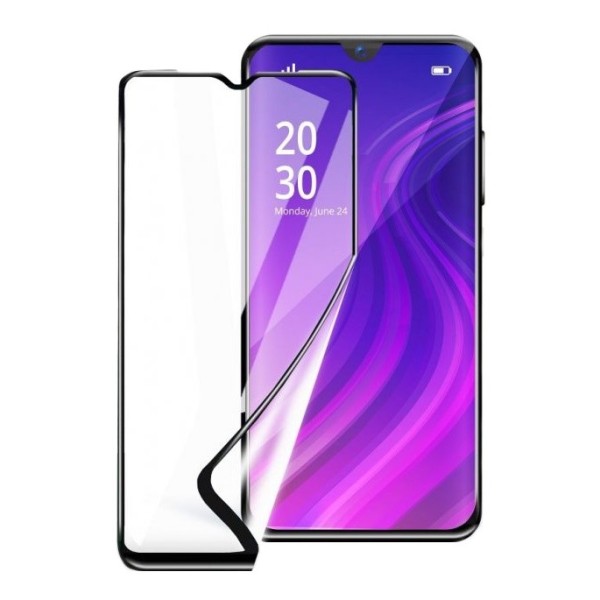 „Ceramics“ hibrīda ekrāna aizsargplēve (pilnīgi aizsedzama) - melna (Galaxy A15 5G / A15 4G)