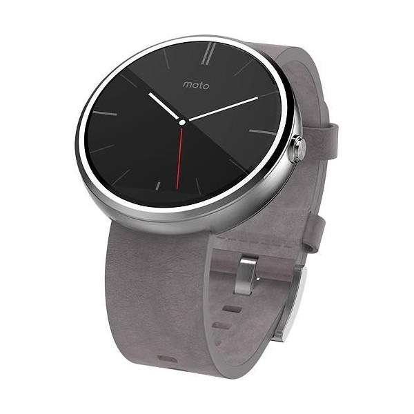 „Motorola“ Moto 360 viedie pulkstenis - pelēks