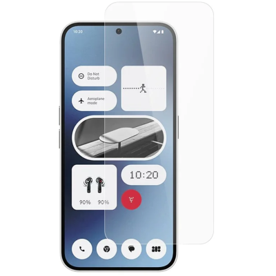 „Tempered Glass“ (nepilno dengimo) apsauginis ekrano stiklas - skaidrus (Nothing Phone 1)