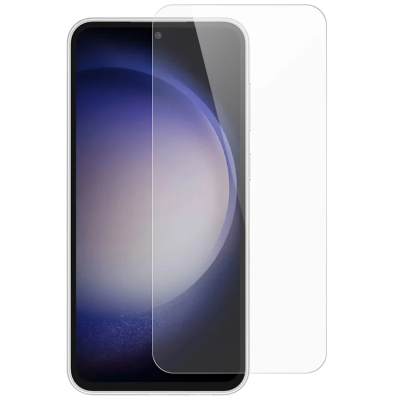 „Tempered Glass“ (nepilno dengimo) apsauginis ekrano stiklas - skaidrus (Galaxy S24)