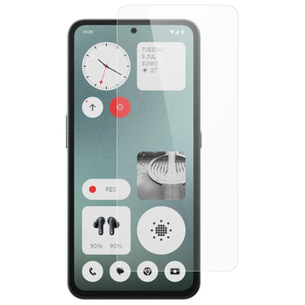 „Tempered Glass“ (nepilno dengimo) apsauginis ekrano stiklas - skaidrus (CMF Phone 1)