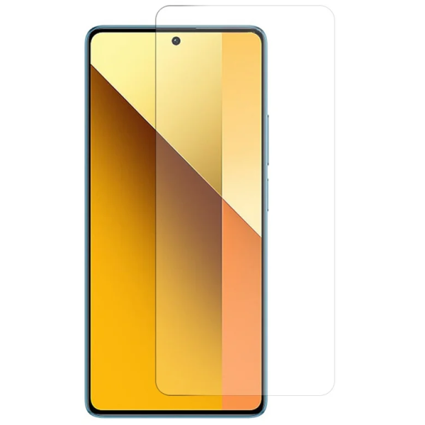 „Tempered Glass“ (nepilno dengimo) apsauginis ekrano stiklas - skaidrus (Redmi 12 / Redmi 13)