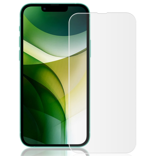 „Tempered Glass“ (nepilno dengimo) apsauginis ekrano stiklas - skaidrus (iPhone 13 Mini)