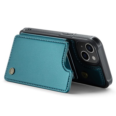 „CaseMe“ Wallet kaaned - roheline (iPhone 15)