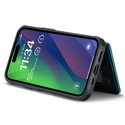 „CaseMe“ Wallet dėklas - žalias (iPhone 15)