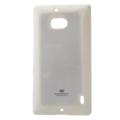 Nokia Lumia 930 baltas Mercury kieto silikono (TPU) dėklas / Priedai.lt