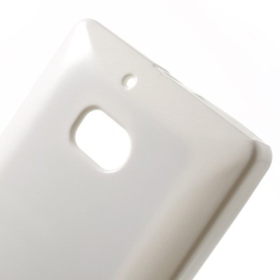 Nokia Lumia 930 Mercury balts cieta silikona (TPU) apvalks / vacins.lv