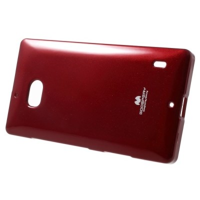 Nokia Lumia 930 Mercury sarkans cieta silikona (TPU) apvalks / vacins.lv