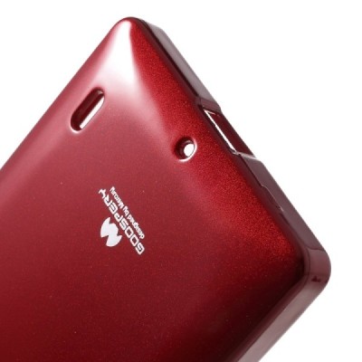 Nokia Lumia 930 Mercury sarkans cieta silikona (TPU) apvalks / vacins.lv