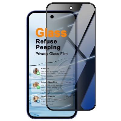 „IMAK“ Tempered Glass juodas apsauginis ekrano stiklas - privatumo (Pixel 10a)