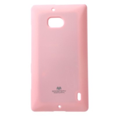 Nokia Lumia 930 rožinis Mercury kieto silikono (TPU) dėklas / Priedai.lt