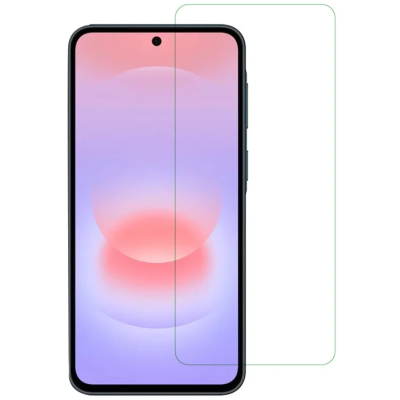 „Tempered Glass“ (nepilno dengimo) apsauginis ekrano stiklas - skaidrus (Galaxy A37)