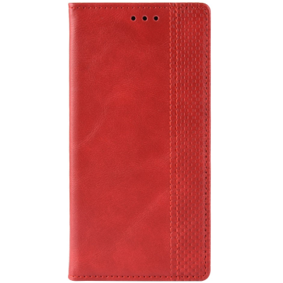 „Vintage“ flip case - red (Mi 9 Lite)