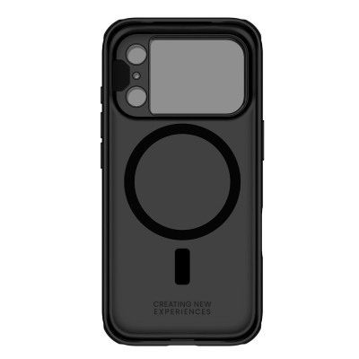 „Nillkin“ CamShield Prop Magnetic apvalks - melns (iPhone 17 Pro Max)