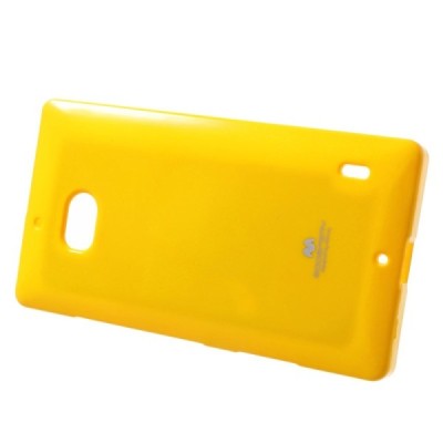 Nokia Lumia 930 Mercury dzeltens cieta silikona (TPU) apvalks / vacins.lv