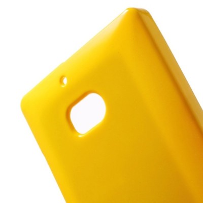 Nokia Lumia 930 Mercury dzeltens cieta silikona (TPU) apvalks / vacins.lv