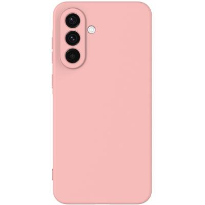 "Shell" hard silicone (TPU) case - pink (Galaxy A56)