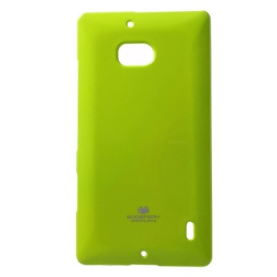 Nokia Lumia 930 žalias Mercury kieto silikono (TPU) dėklas / Priedai.lt