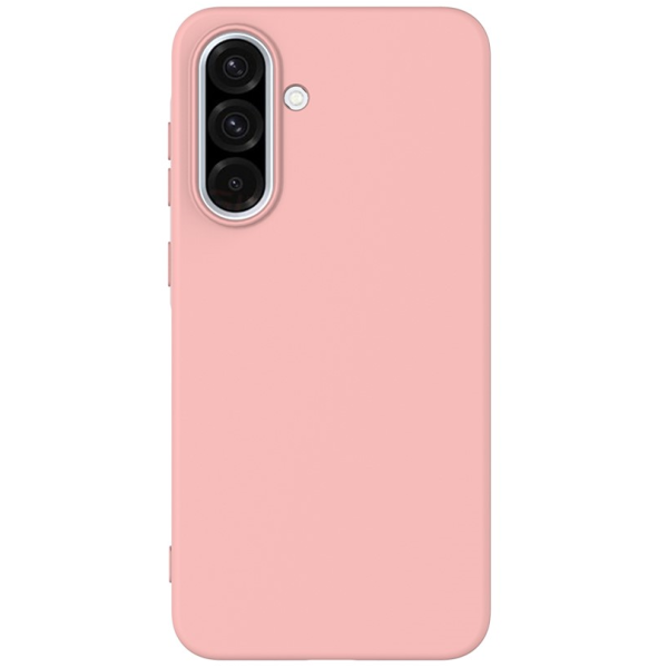 „Shell“ cieta silikona (TPU) apvalks - rozs (Galaxy A56 / A36)