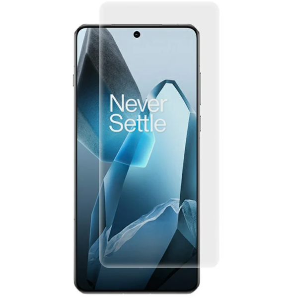 „Tempered Glass“ (nepilno dengimo) apsauginis ekrano stiklas - skaidrus (OnePlus 13)