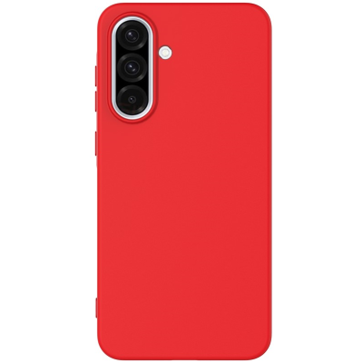 „Shell“ kieto silikono (TPU) dėklas - raudonas (Galaxy A56 / A36)