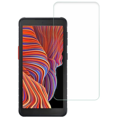 „Tempered Glass“ (nepilno dengimo) apsauginis ekrano stiklas - skaidrus (Galaxy Xcover 5)