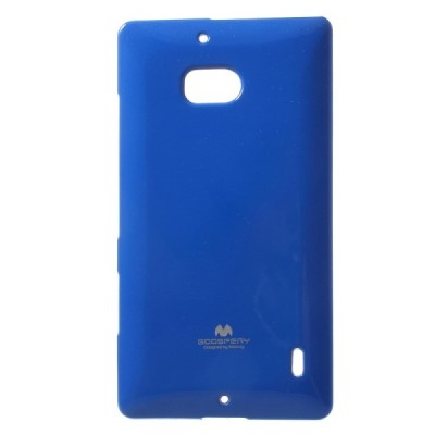 Nokia Lumia 930 mėlynas Mercury kieto silikono (TPU) dėklas / Priedai.lt