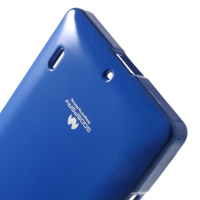 Nokia Lumia 930 mėlynas Mercury kieto silikono (TPU) dėklas / Priedai.lt