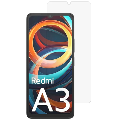 „Tempered Glass“ screen protector glass - clear (Redmi A3)