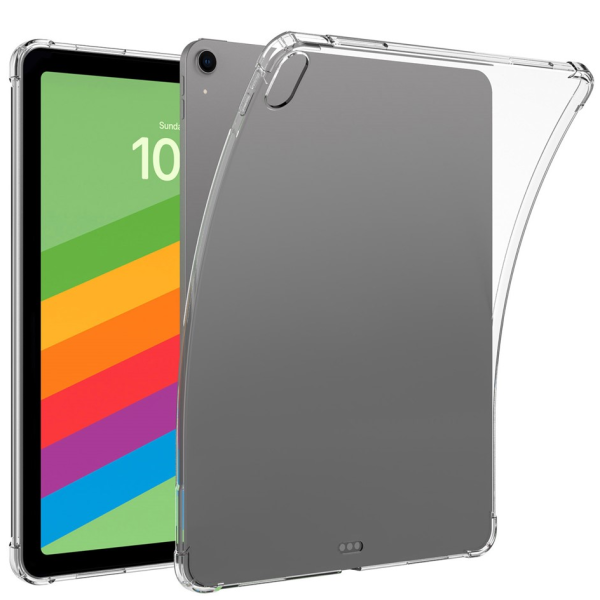 Sustiprintos apsaugos kieto silikono (TPU) dėklas - skaidrus (iPad Air 13 (2026) / Air 13 (2025) / Air 13 (2024))