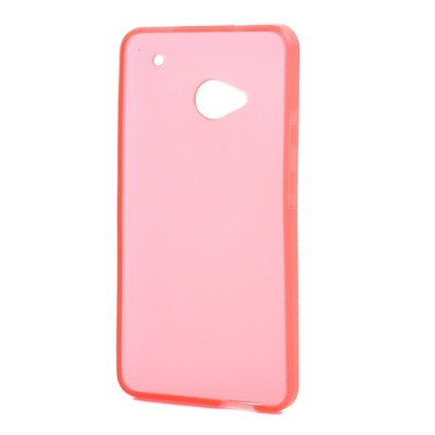 Perregimas HTC One M7 raudonas dėklas (Dėkliukas) / Priedai.lt