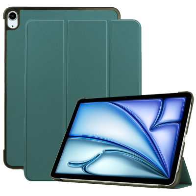 „Saige" Atverčiamas dėklas - žalias (iPad Air 13 (2026) / Air 13 (2025) / Air 13 (2024))
