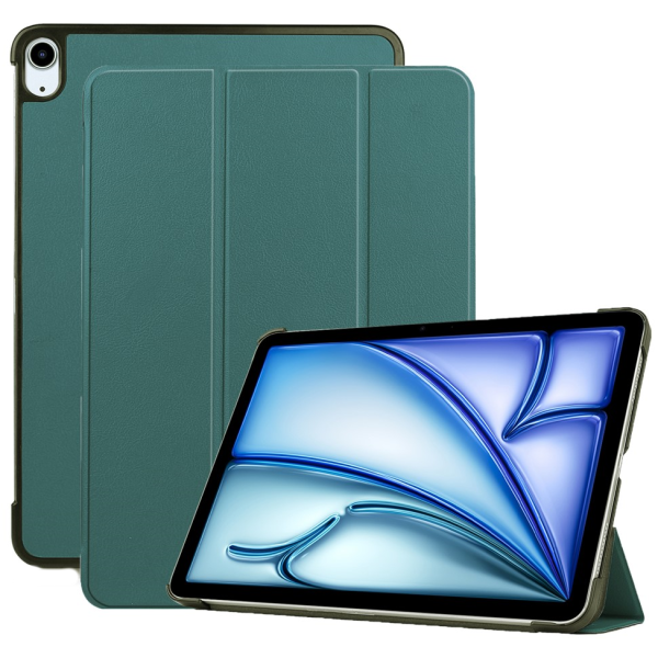 „Saige" Atverčiamas dėklas - žalias (iPad Air 13 (2026) / Air 13 (2025) / Air 13 (2024))