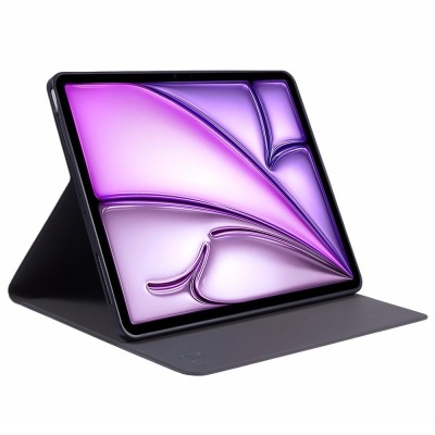 „X-LEVEL“ atverčiamas tekstilinis dėklas - juodas (iPad Air 13 2026 / iPad Air 13 2025 / iPad Air 13 2024)