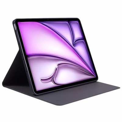 „X-LEVEL“ atverčiamas tekstilinis dėklas - rudas (iPad Air 13 2026 / iPad Air 13 2025 / iPad Air 13 2024)