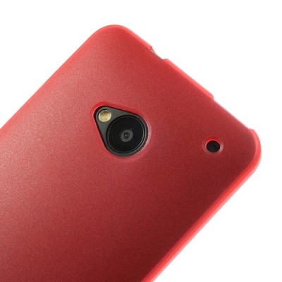 Perregimas HTC One M7 raudonas dėklas (Dėkliukas) / Priedai.lt