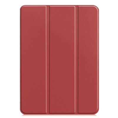 „Saige" Atverčiamas dėklas - bordo (iPad Pro 11 (2025) / 11 (2024))