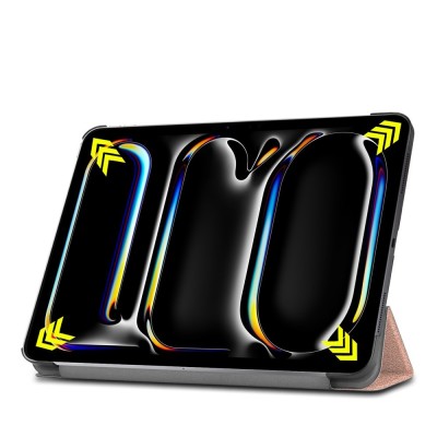„Saige" Atverčiamas dėklas - auksinis (iPad Pro 13 (2025) / 13 (2024))