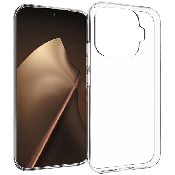 Kieto silikono (TPU) dėklas - skaidrus (Xiaomi 17T)