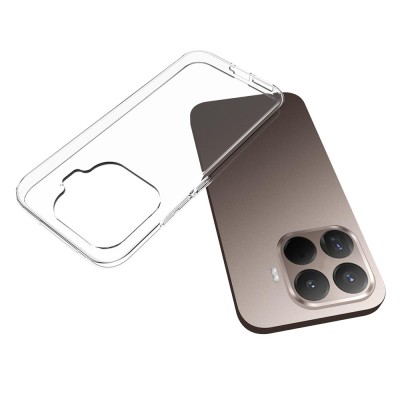 Kieto silikono (TPU) dėklas - skaidrus (Xiaomi 17T)