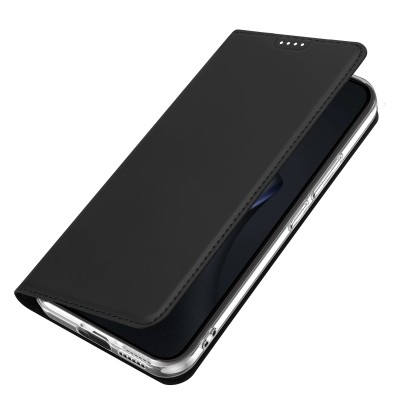 „Dux Ducis“ Skin atverčiamas dėklas - juodas (Xiaomi 17T)