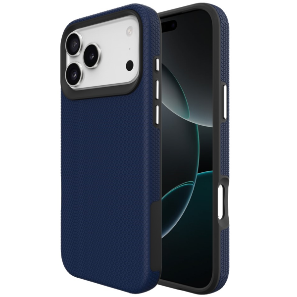 „TUKU“ Shockproof MagSafe kieto silikono  dėklas - mėlynas (iPhone 17 Pro)
