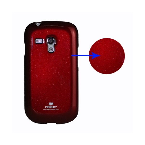 „Mercury“ dėklas - raudonas (Galaxy S3 mini)