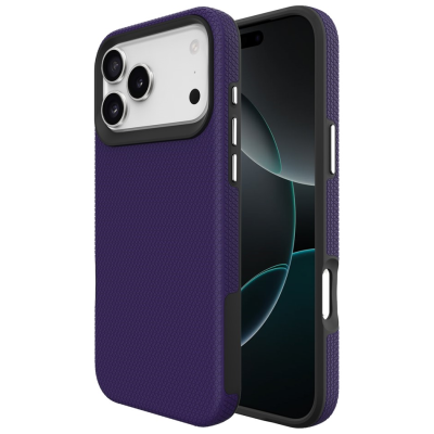 „TUKU“ Shockproof MagSafe kieto silikono  dėklas - violetinis (iPhone 17 Pro)