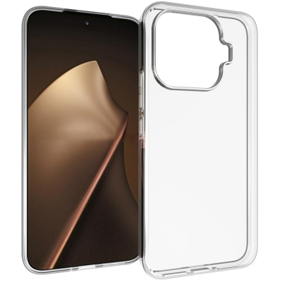 Kieto silikono (TPU) dėklas - skaidrus (Xiaomi 17T Pro)