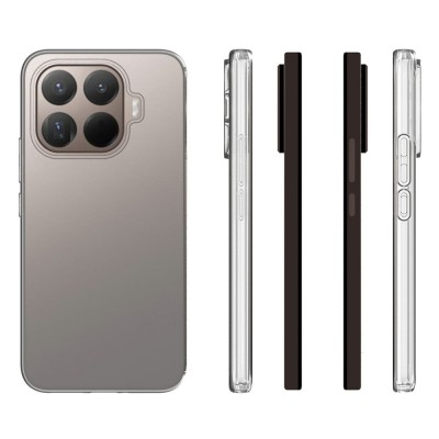 Kieto silikono (TPU) dėklas - skaidrus (Xiaomi 17T Pro)